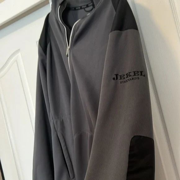 Jekel Vineyards OGIO Polyester Size XL Jacket Gray & Black Zip Up - Picture 4 of 5